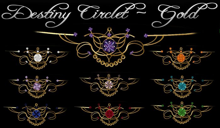 [K~*~S] Destiny - Circlet - Gold