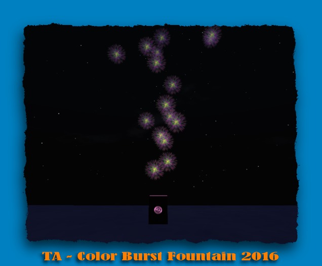 TA - Color Burst Fountain 2016