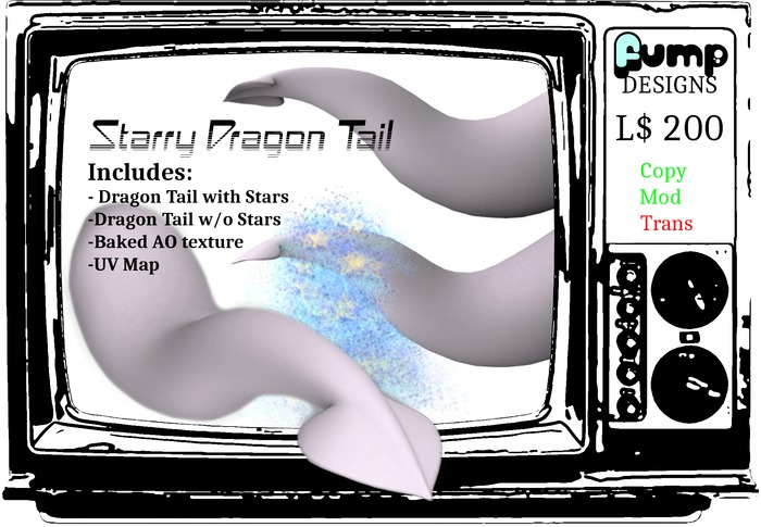 -FUMP- Starry dragon tail