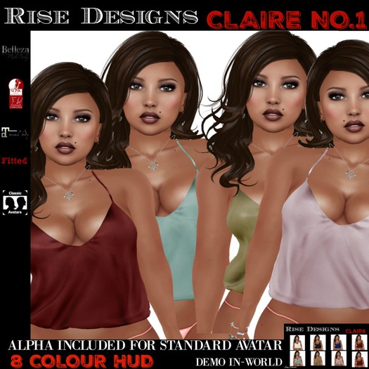 CLAIRE TOP MAITREYA,SLINK,BELLEZA,FITMESH,CLASSIC
