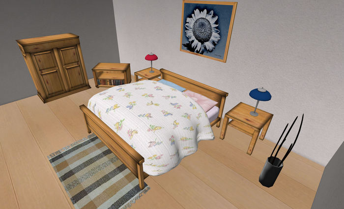 Bedroom wood 1
