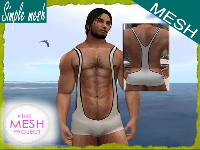 SM White Singlet TMP