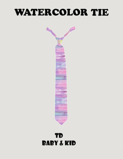 WATERCOLOR TIE