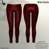 DE Designs - Rhea Pants - Red