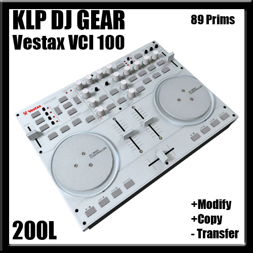 DJ Equipment KLP Vestax VCI 100