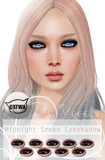 Veechi - Midnight Smoke Shadows CATWA