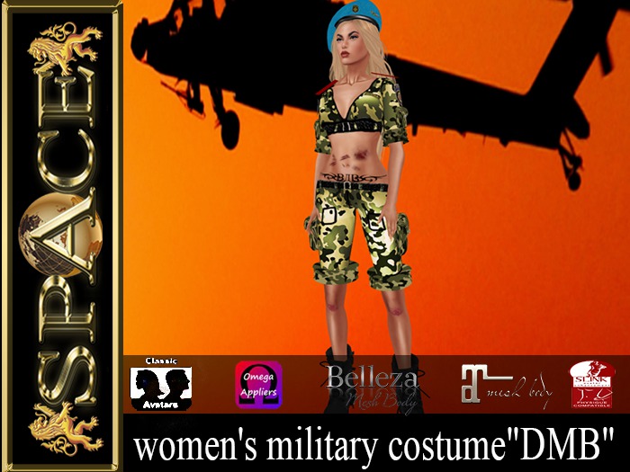 women's military costume "DMB"