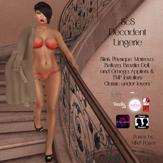 Avada~ Decadent Lingerie Fat Pack