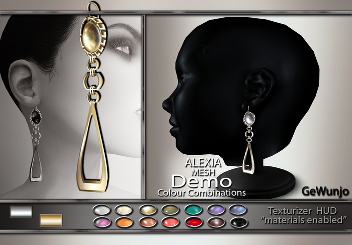 GeWunjo : ALEXIA earrings DEMO