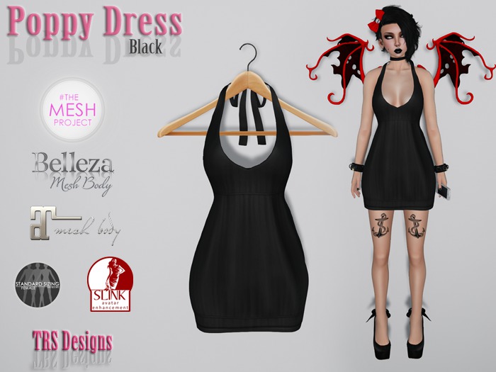 Poppy Dress Black