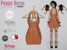 Poppy Dress Orange