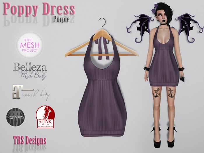 Poppy Dress Purple