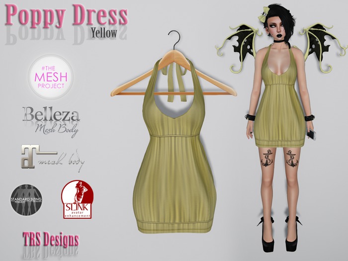 Poppy Dress Yellow