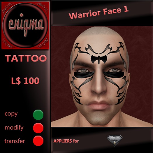 [enigma] Warrior Face 1