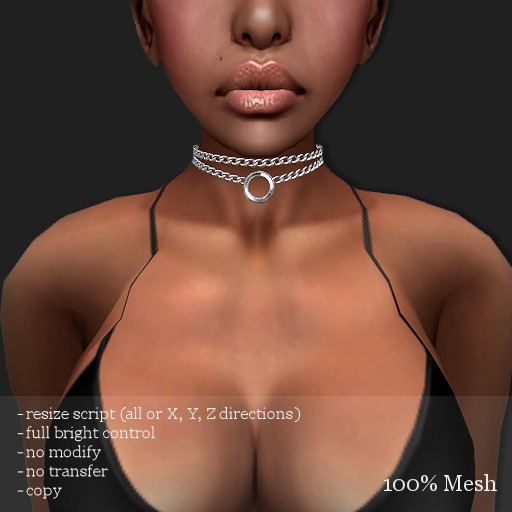 Choker Double-RCP Platinum      -RYCA-
