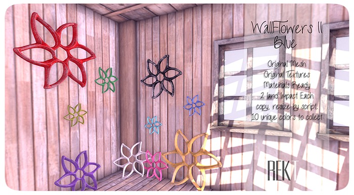 Rekt Wallflower II Blue