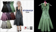 -Stockholm Dress Green