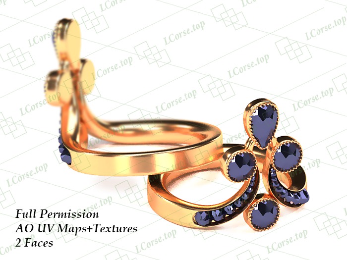 Women ring gold WRG-1 Full Permission