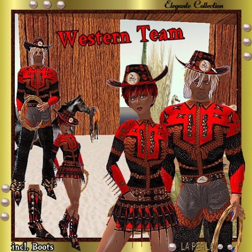 Clothes for Couples - Western Team