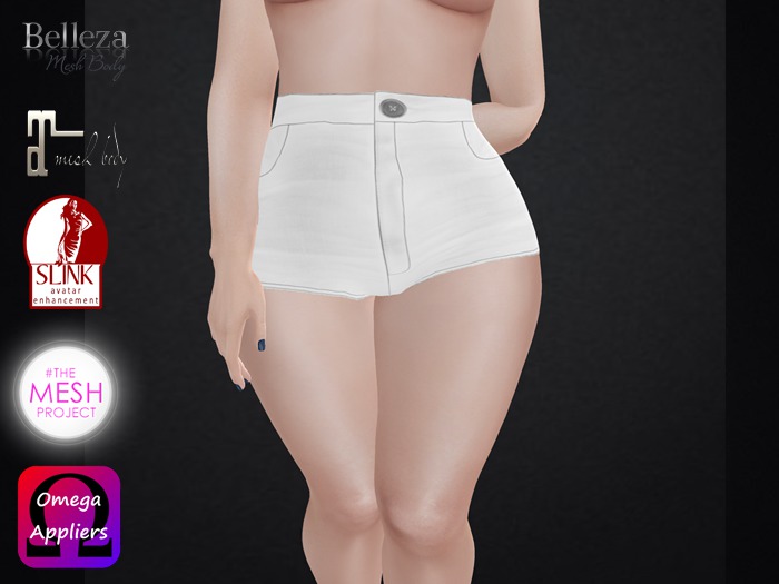 .::.What2Wear.::. Short jeans White