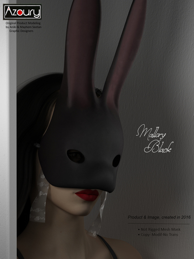 AZOURY - Mallory Mask [Black]