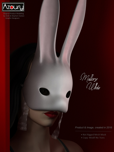 AZOURY - Mallory Mask [White]
