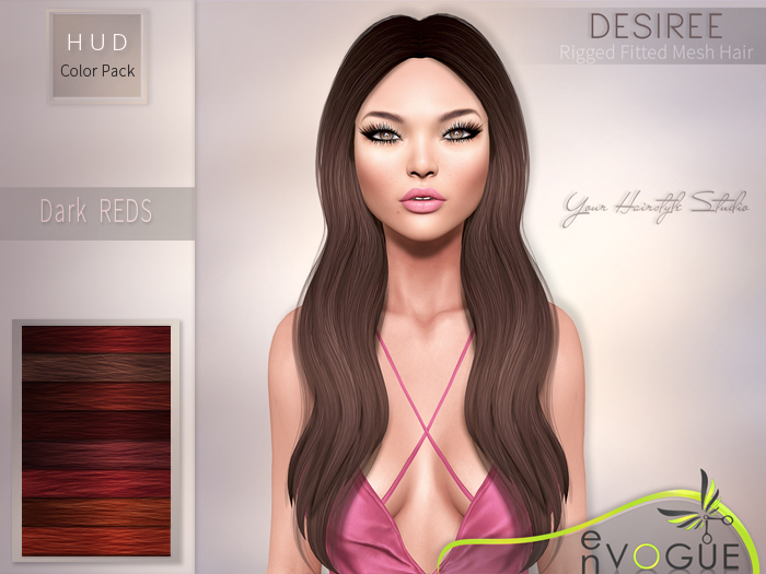 enVOGUE - HAIR Desiree - Dark Reds