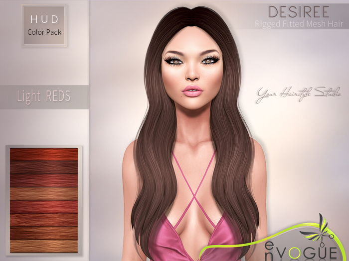 enVOGUE - HAIR Desiree - Light Reds