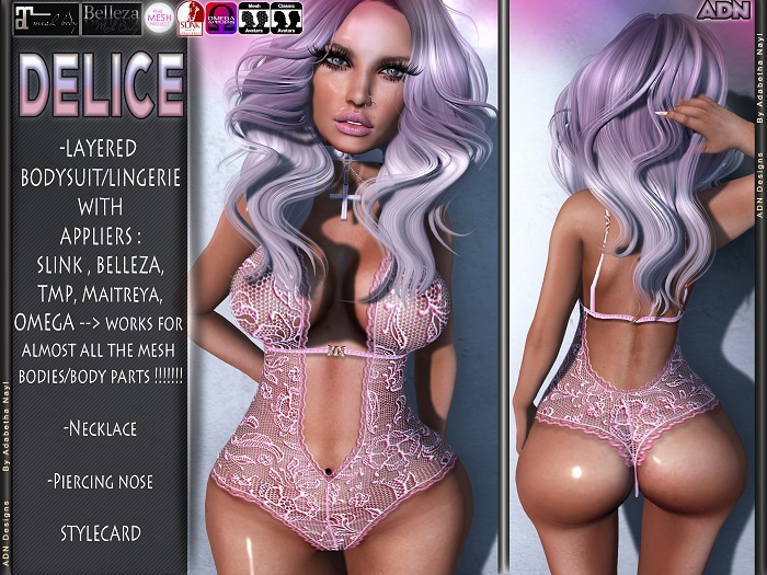 [ADN] DELICE (Appliers SLINK TMP BELLEZA MAITREYA OMEGA)