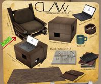 C L A Vv. Reading Chair RARE