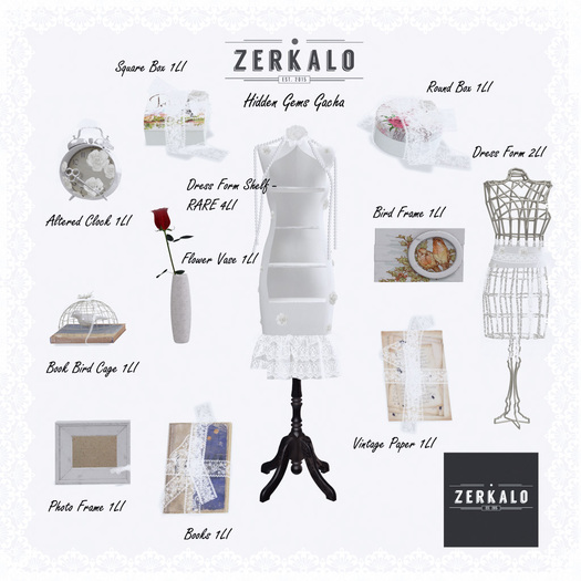 [ zerkalo ] Hidden Gems - Square Box