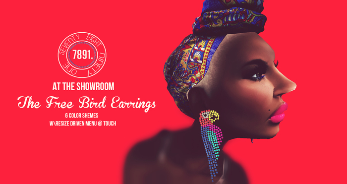 [7891.] The Free Bird Earrings 4 The Showroom