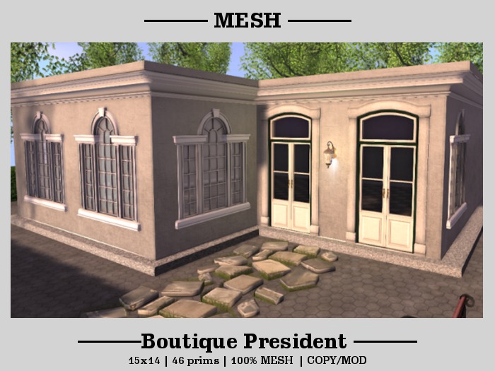 Boutique President -Mesh