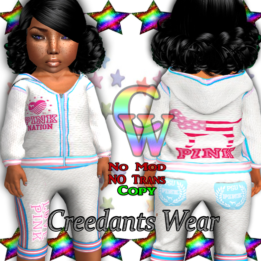 CW:PinkBabyNationOutFit BOX