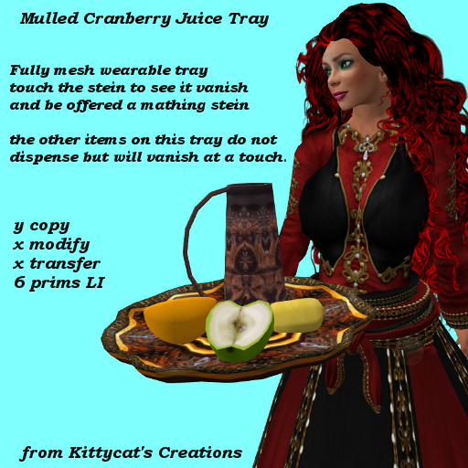 Mulled Cranberry juice Tray box