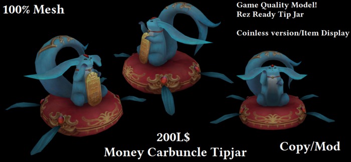 ! ToH ! Money Carbuncle Tipjar