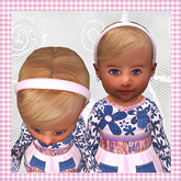Pat A Kake Pink Velvet Headband