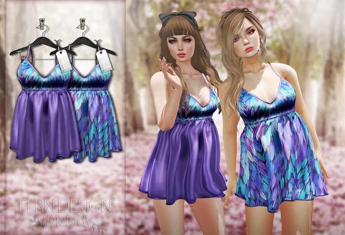 Melody Dress Feather