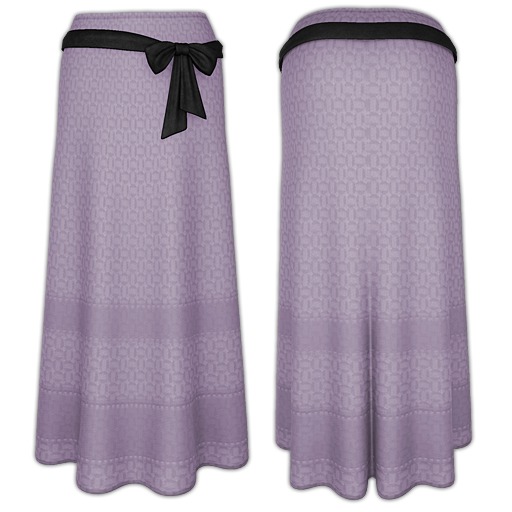 Ducknipple - Long Skirt v1 Lila