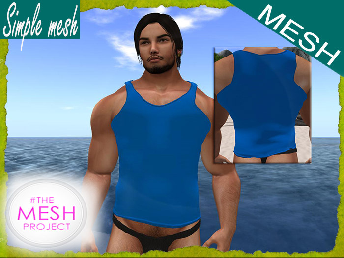 SM Blue Tanktop TMP