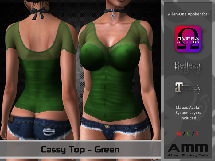 [AMM] Cassy Top - Green