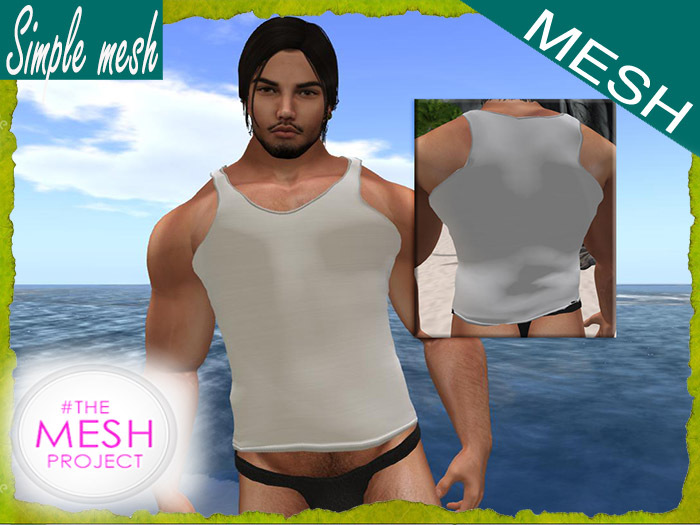 SM White Tanktop TMP