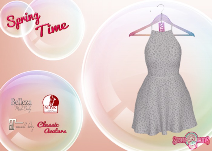.::SB::. Spring Time Dress White