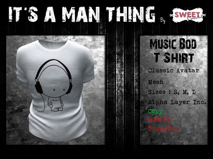 It's A Man Thing - Music Bod