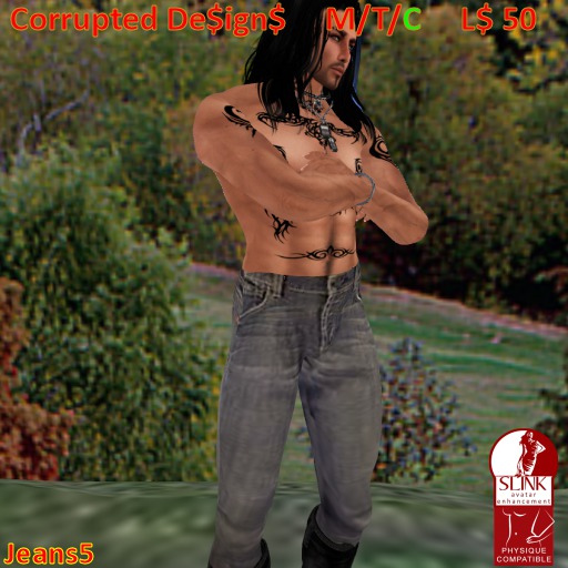 Corrupted Designs Jeans5 - Slink Appliers