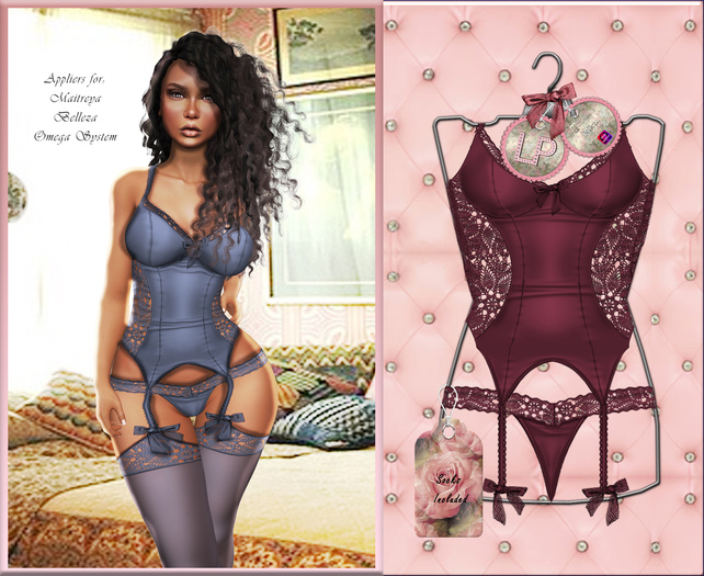 LaPerla*Corset Mary::Maroom