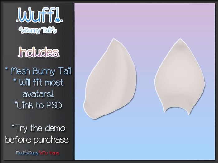 WUFF! - Parts - Bunny Tail