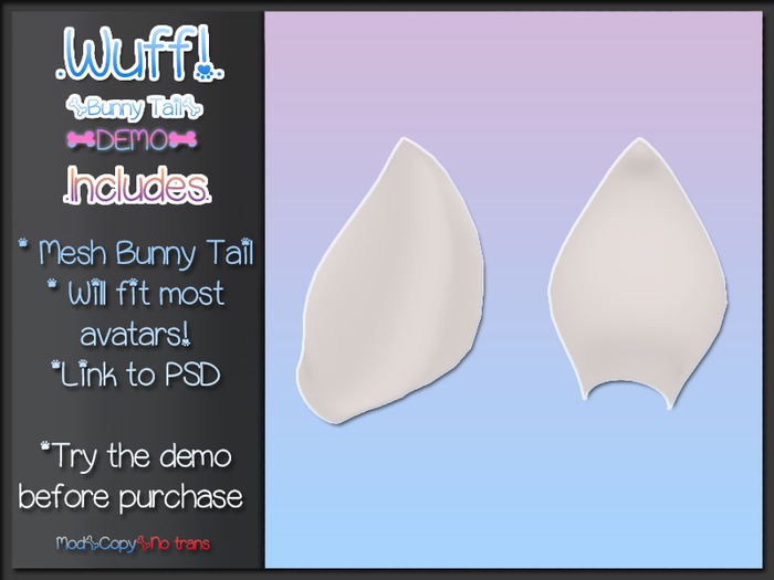 Parts - Bunny Tail - DEMO