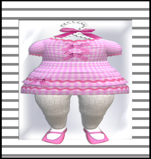 Pat A Kake! Pink Ric Rack Dress