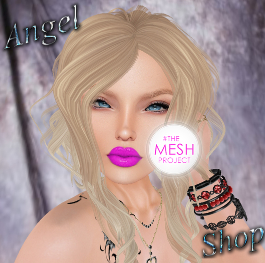 AngelShop TMP Light Pink Lips
